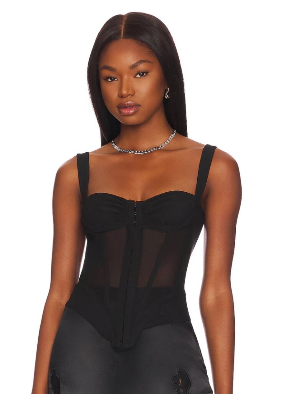 Miaou Deville Top Black Size M NWT / Never Worn - Revolve